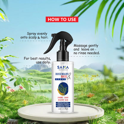Rosemary Rice Water & Spray