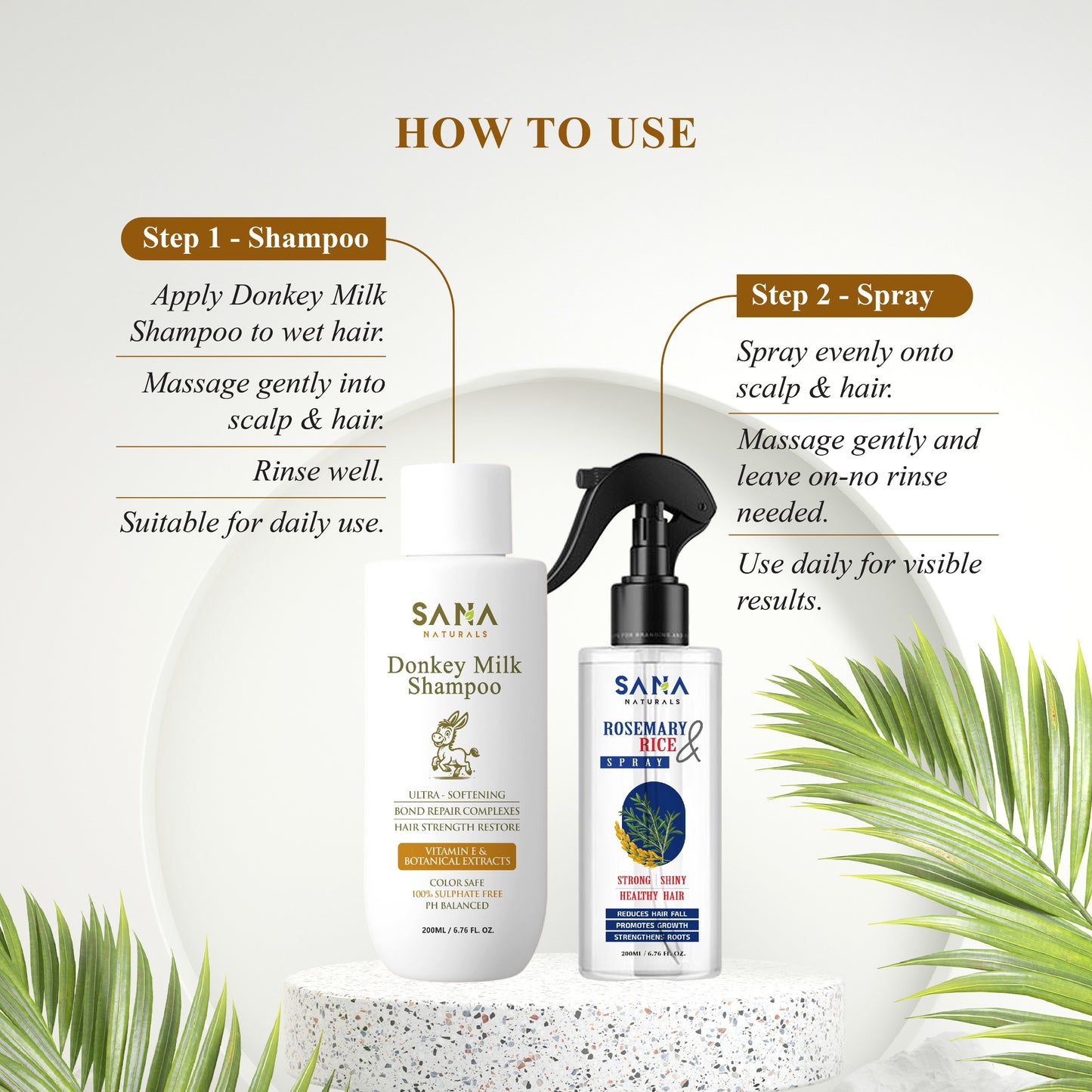 Donkey Milk Shampoo &