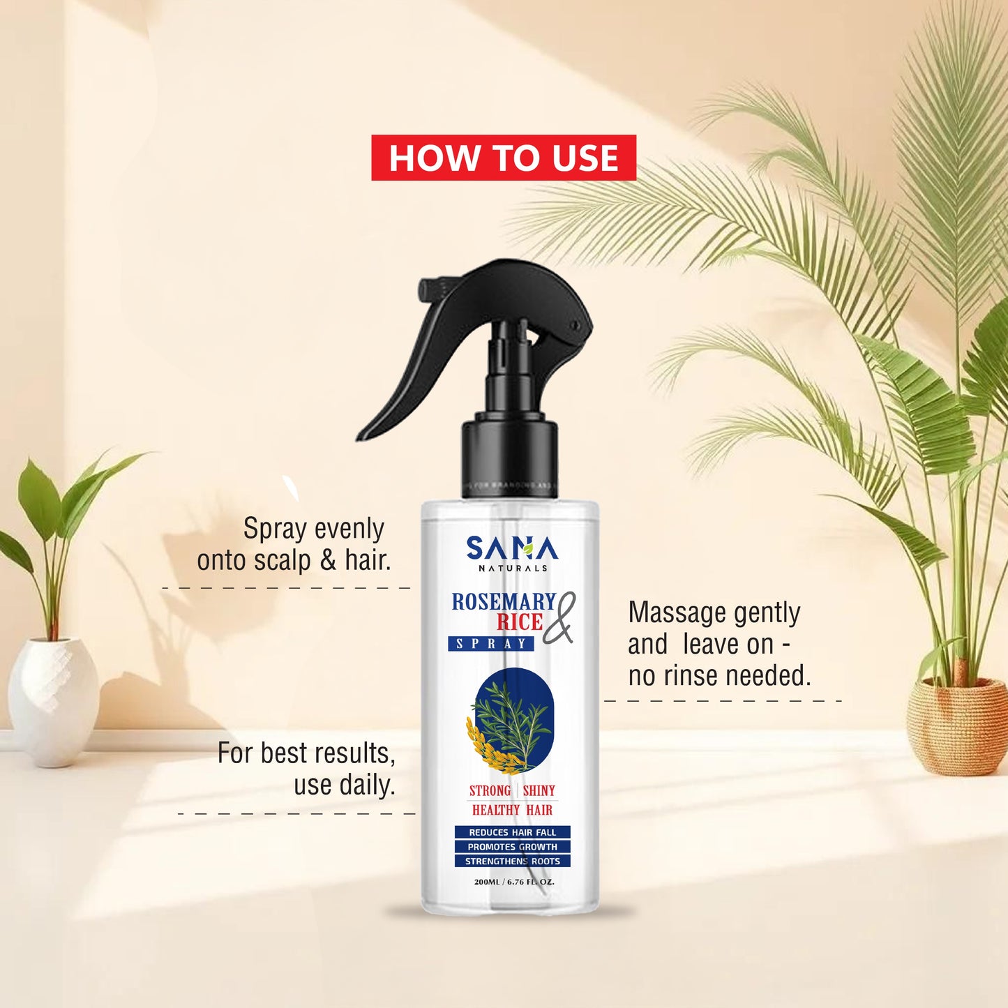 Rosemary Rice Water & Spray